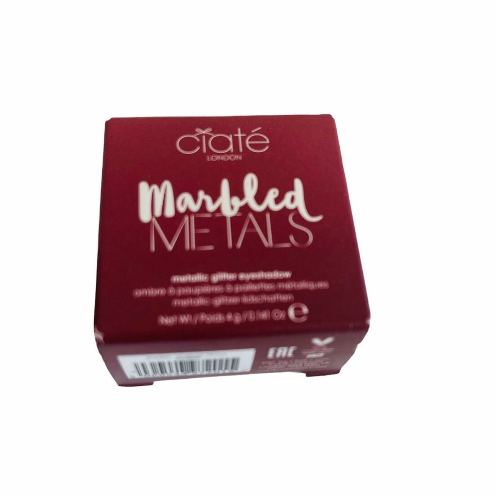 Ciate London Marbled Metals Metallic Glitter Eyeshadow Shade(Phoenix)Sealed - Picture 5 of 8